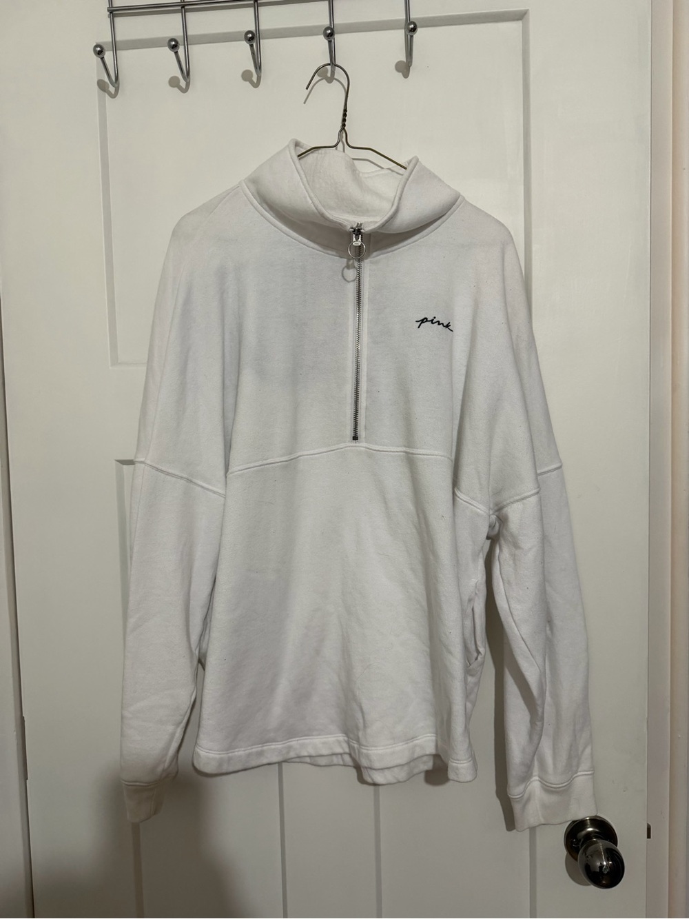 Pink crew neck